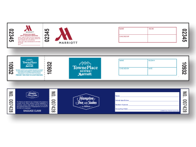 Luggage Tags | professionally printed by The New Beaver Press